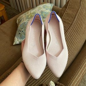 Rothy’s The Point in Blush size 7